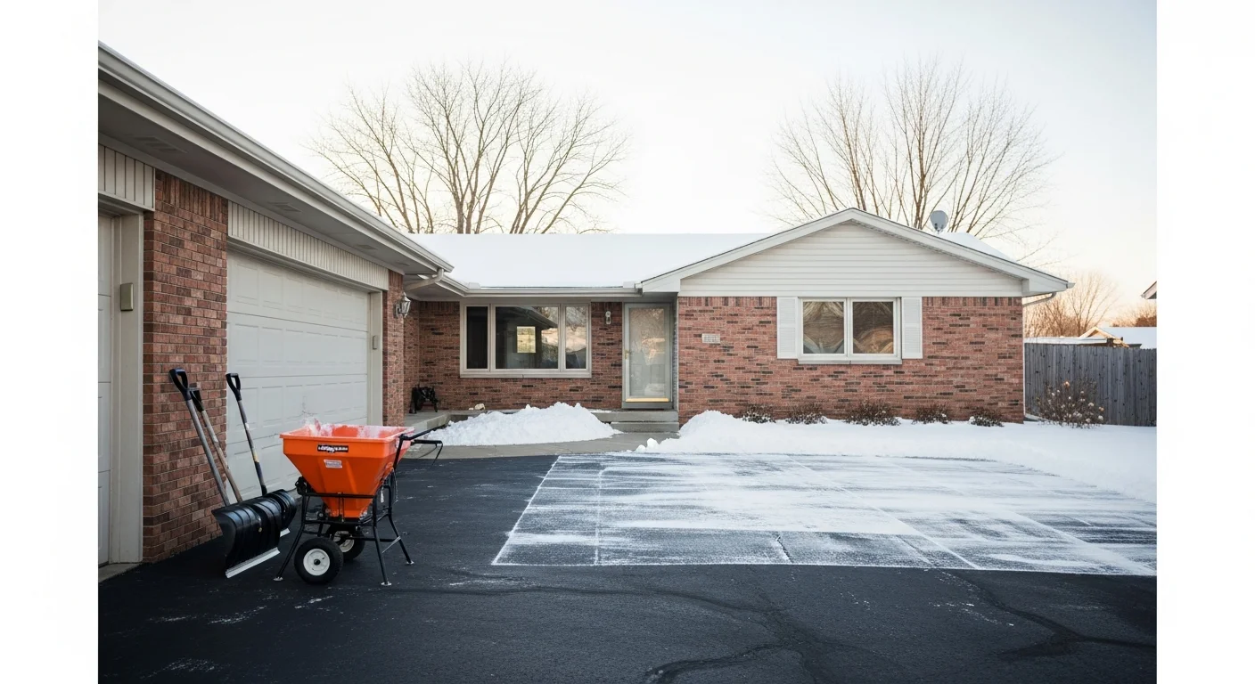 Snow removal and ice management service